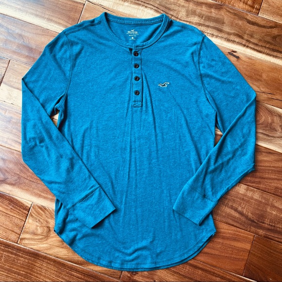 Hollister Shirts Hollister Henley Tee Poshmark